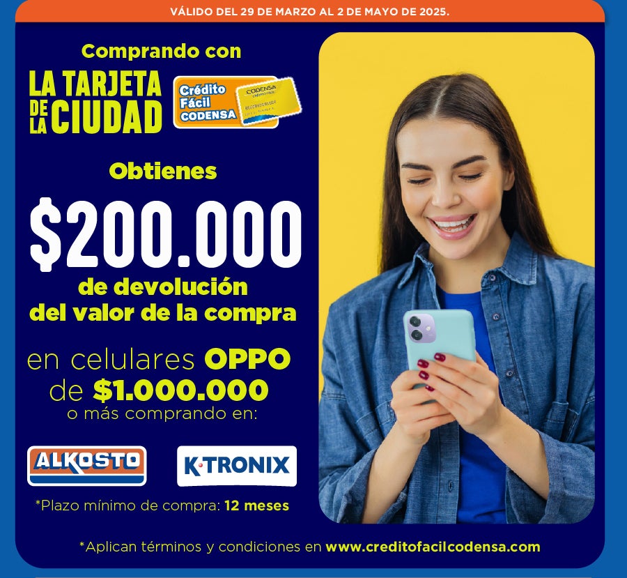 Crédito f´cil codensa